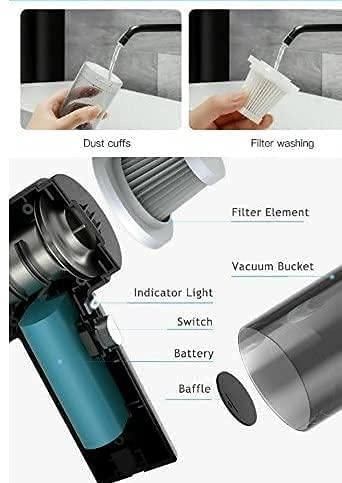 Air Duster Wireless 2 in 1 Vacuum Cleaner