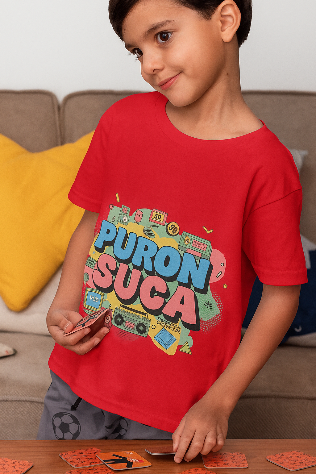 "PURON SUCA Kids Collection - Adorable Character Tees