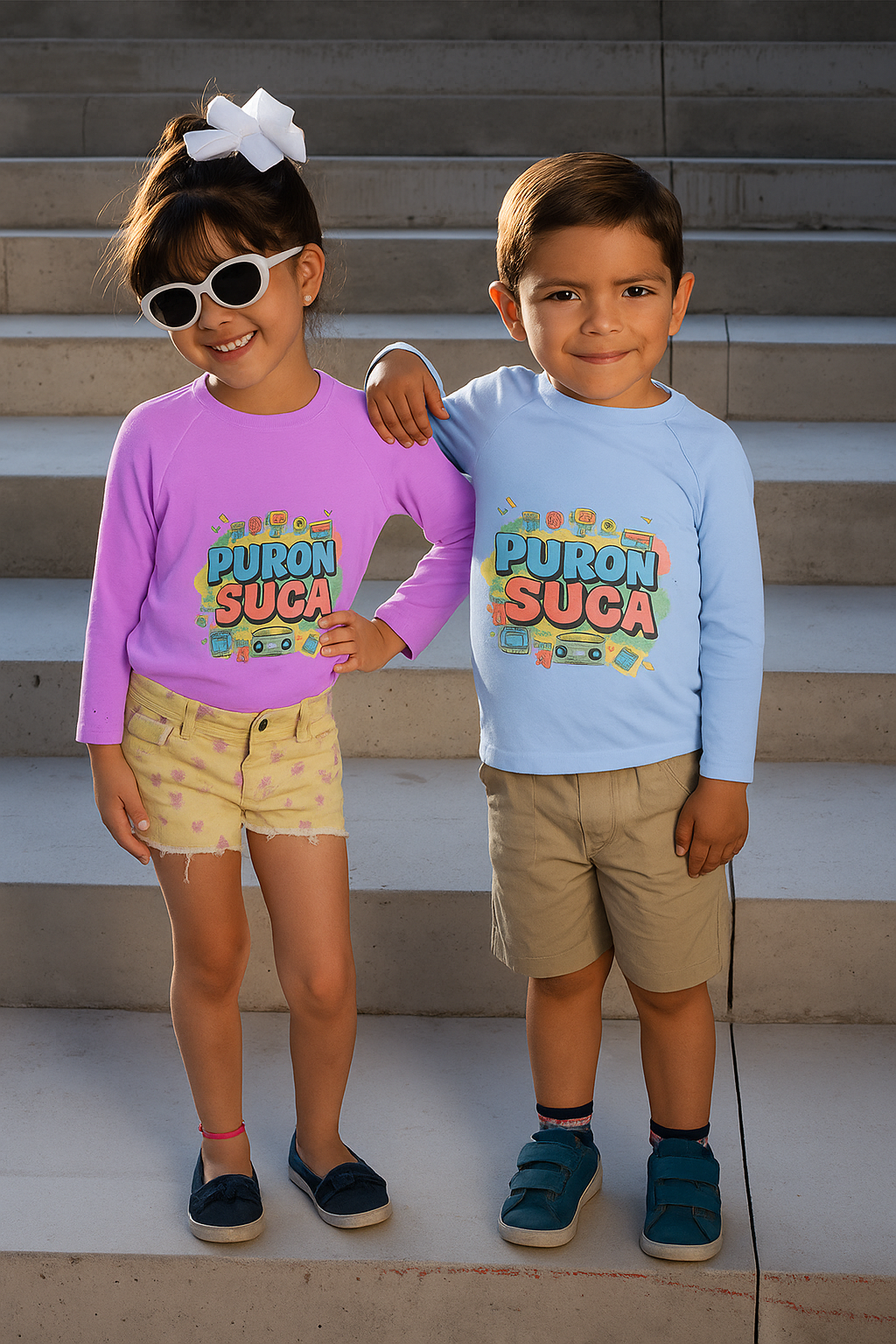 "PURON SUCA Kids Collection - Adorable Character Tees