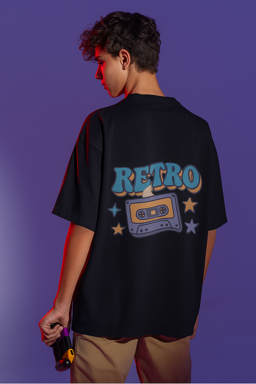 RETRO Unisex Oversized T-Shirt